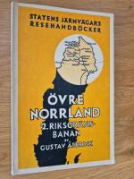 Statens j&auml;rnv&auml;gars resehandb&ouml;cker &Ouml;vre Norrland 2. Riksgr&auml;nsbanan.